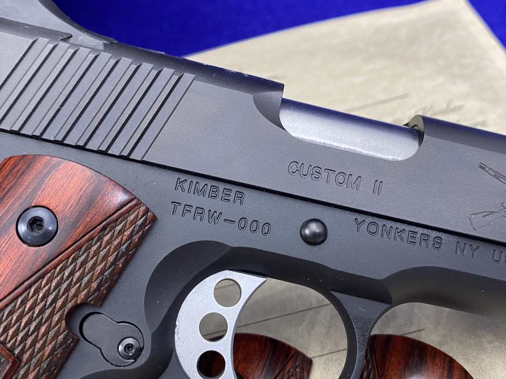 Kimber Custom II (1-12 Red Warriors) *FIRST SERIALIZED EXAMPLE* #TFRW-000-img-24