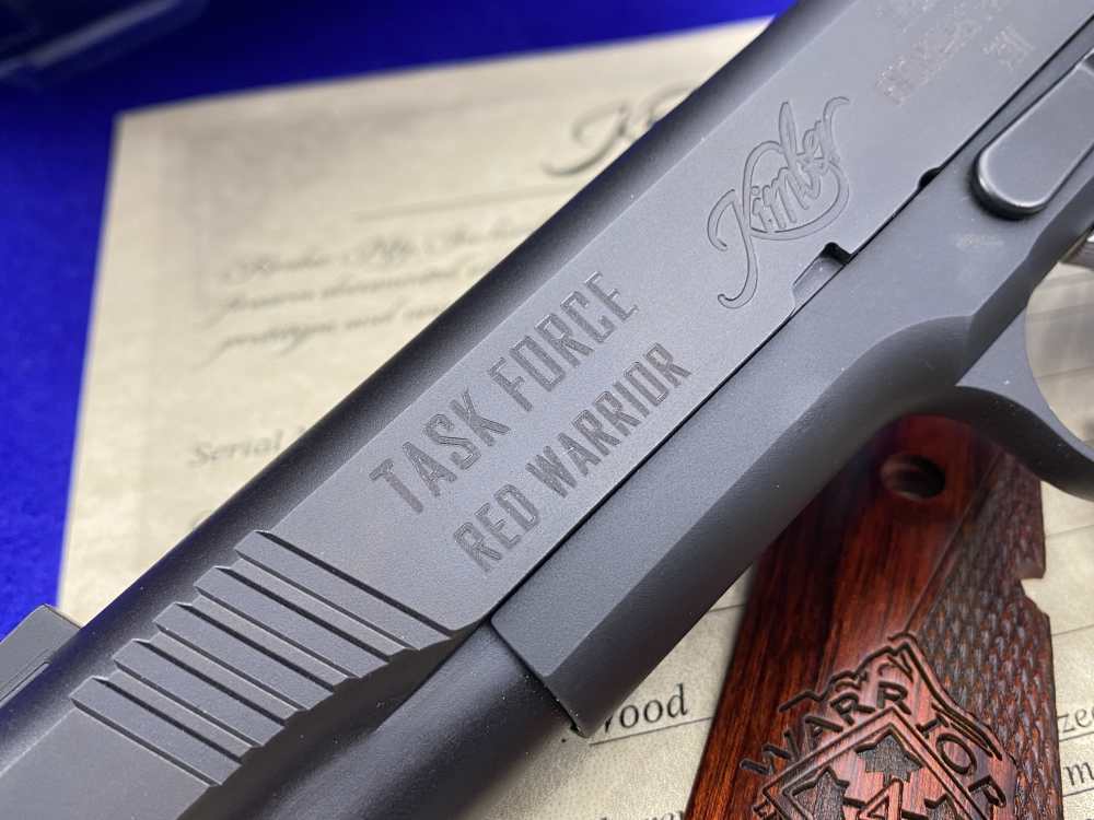 Kimber Custom II (1-12 Red Warriors) *FIRST SERIALIZED EXAMPLE* #TFRW-000-img-14