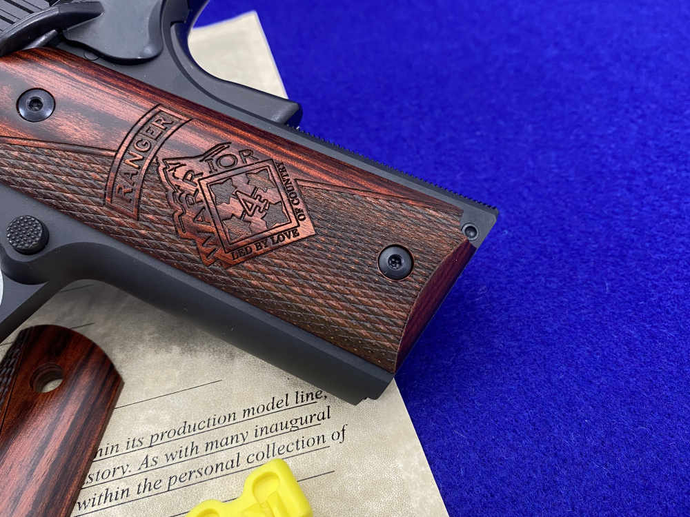 Kimber Custom II (1-12 Red Warriors) *FIRST SERIALIZED EXAMPLE* #TFRW-000-img-4
