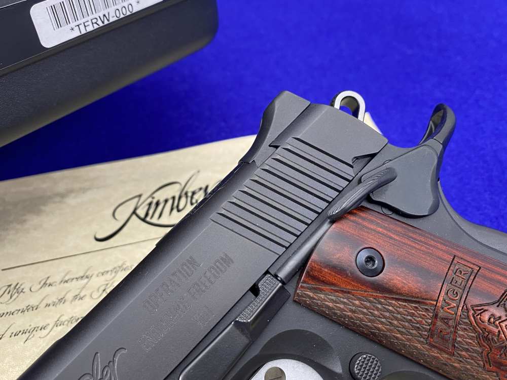 Kimber Custom II (1-12 Red Warriors) *FIRST SERIALIZED EXAMPLE* #TFRW-000-img-7