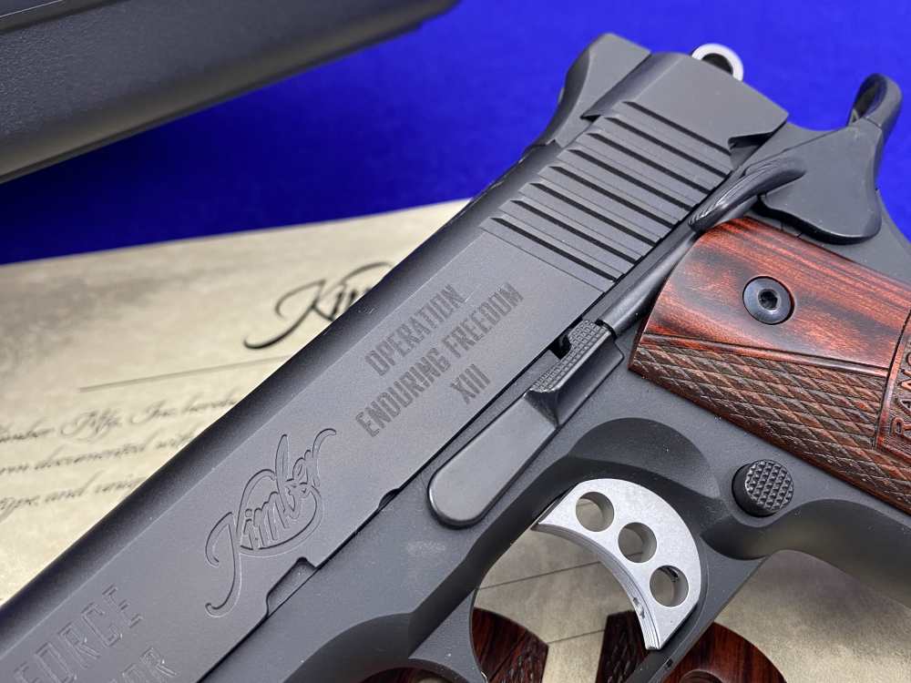 Kimber Custom II (1-12 Red Warriors) *FIRST SERIALIZED EXAMPLE* #TFRW-000-img-8