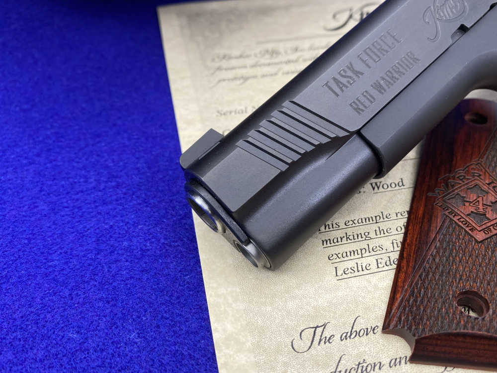 Kimber Custom II (1-12 Red Warriors) *FIRST SERIALIZED EXAMPLE* #TFRW-000-img-10