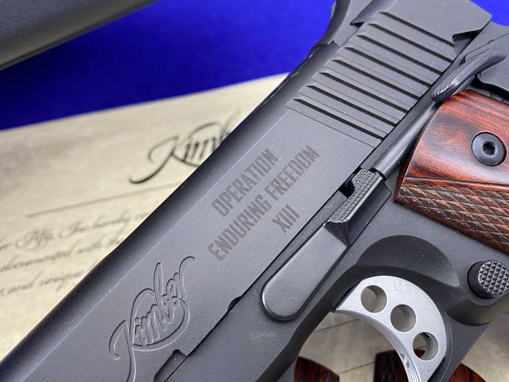 Kimber Custom II (1-12 Red Warriors) *FIRST SERIALIZED EXAMPLE* #TFRW-000-img-13