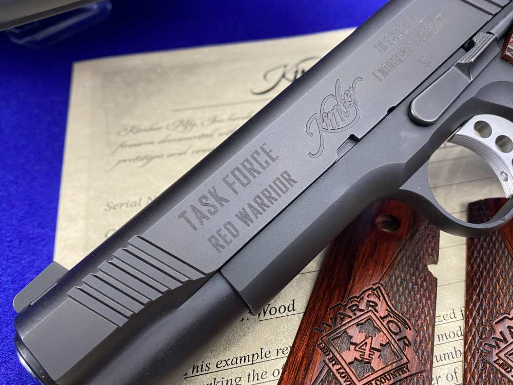 Kimber Custom II (1-12 Red Warriors) *FIRST SERIALIZED EXAMPLE* #TFRW-000-img-9