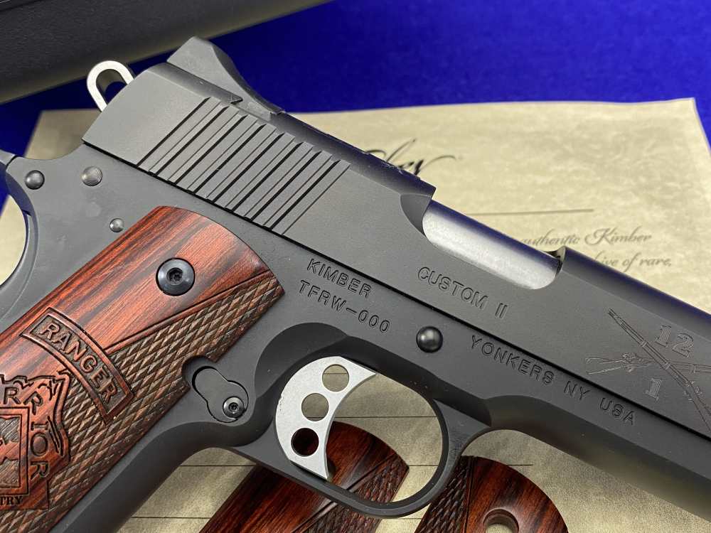 Kimber Custom II (1-12 Red Warriors) *FIRST SERIALIZED EXAMPLE* #TFRW-000-img-19
