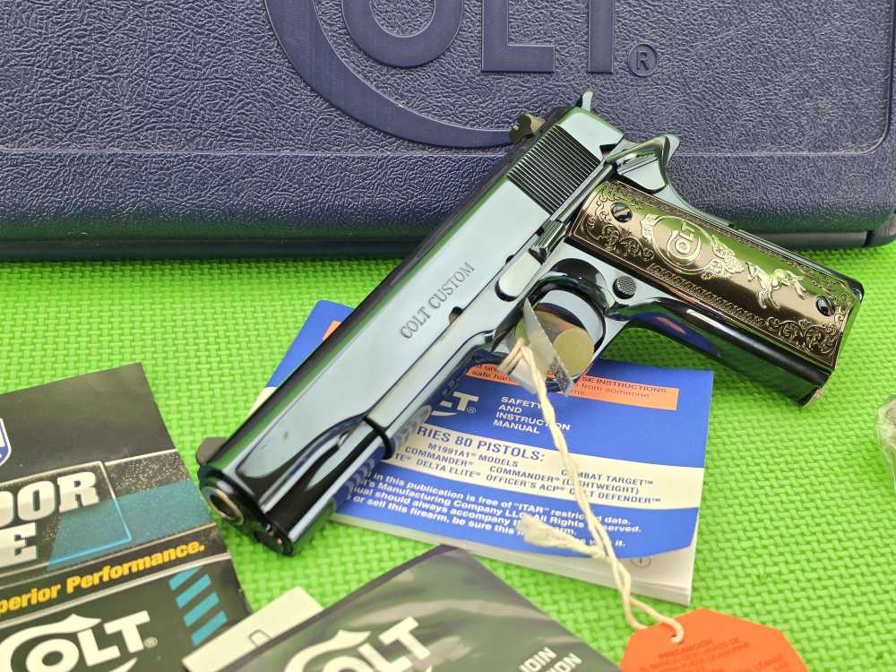 RARE COLT COBALT BLUE 38 SUPER TALO 1 OF 500 LIMITED EDITION O1073BSTS - DB-img-0