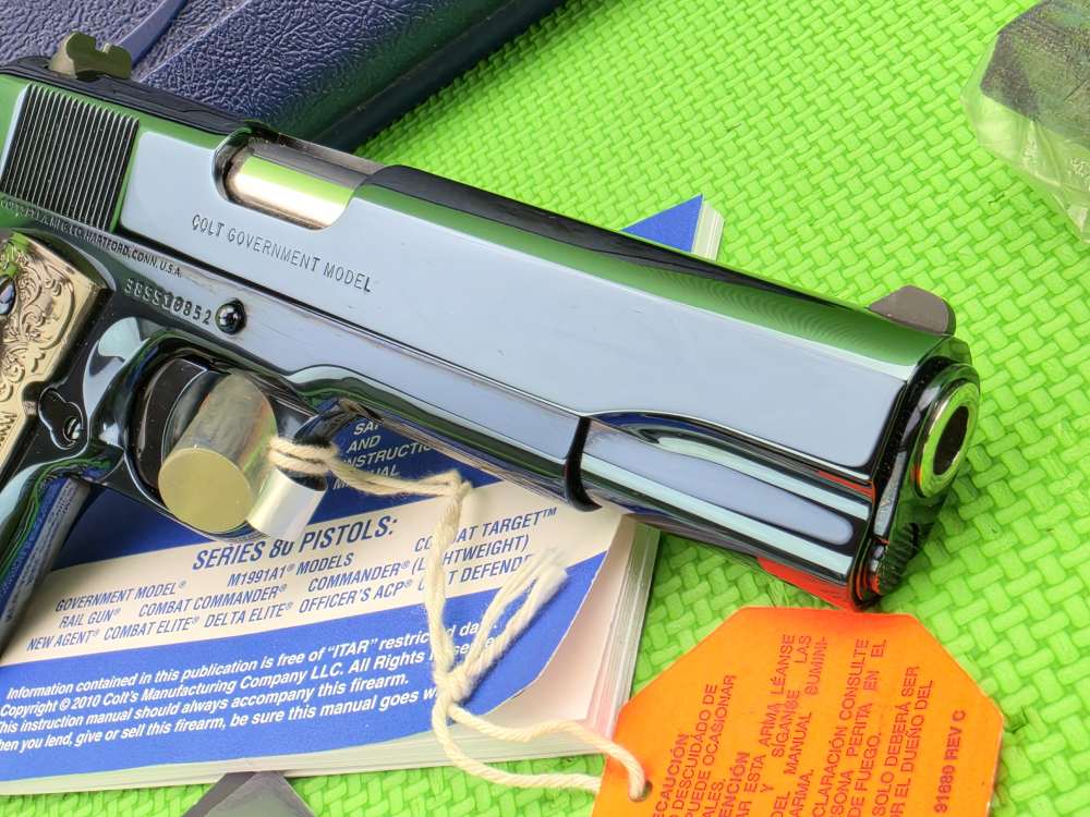 RARE COLT COBALT BLUE 38 SUPER TALO 1 OF 500 LIMITED EDITION O1073BSTS - DB-img-8