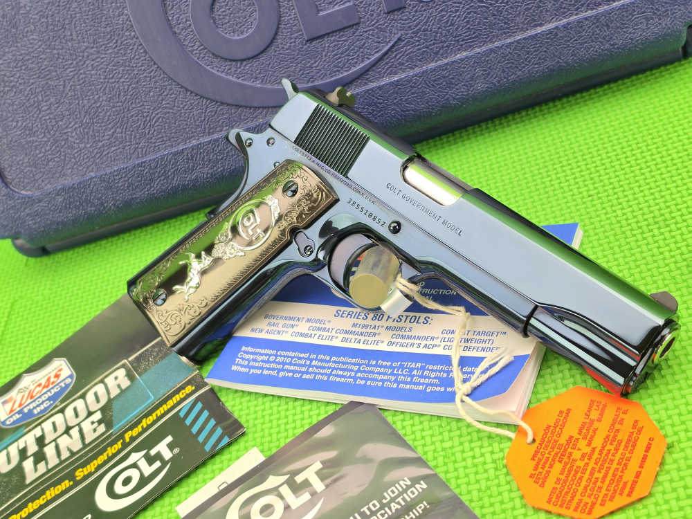 RARE COLT COBALT BLUE 38 SUPER TALO 1 OF 500 LIMITED EDITION O1073BSTS - DB-img-1