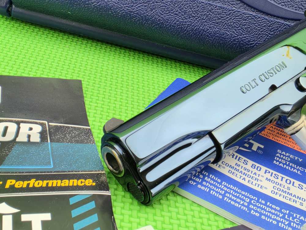 RARE COLT COBALT BLUE 38 SUPER TALO 1 OF 500 LIMITED EDITION O1073BSTS - DB-img-3