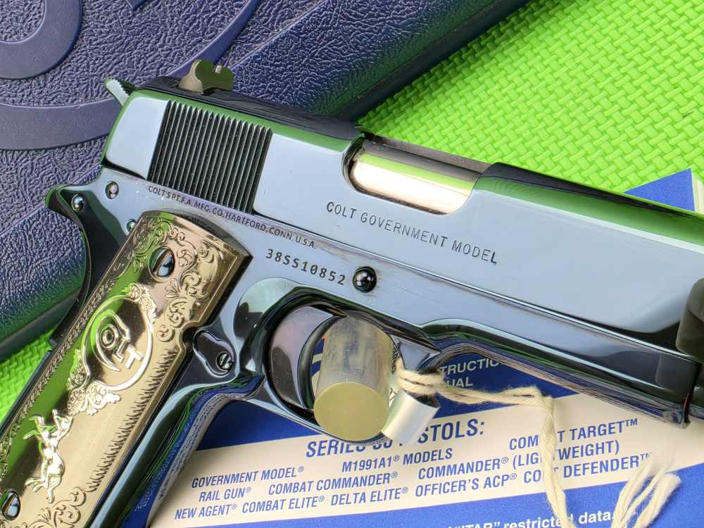 RARE COLT COBALT BLUE 38 SUPER TALO 1 OF 500 LIMITED EDITION O1073BSTS - DB-img-9