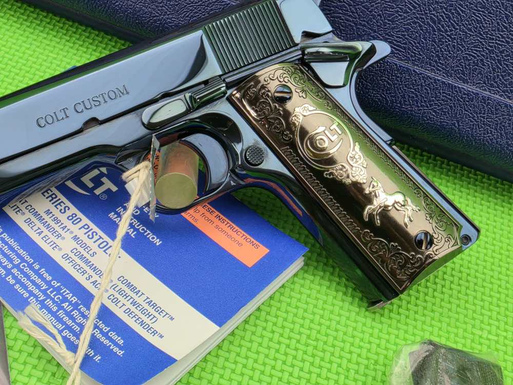 RARE COLT COBALT BLUE 38 SUPER TALO 1 OF 500 LIMITED EDITION O1073BSTS - DB-img-6