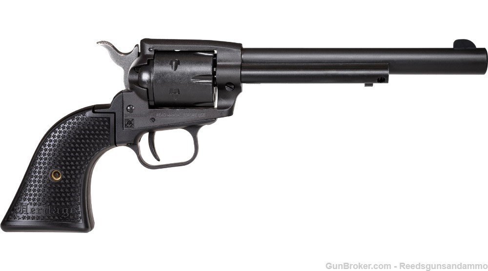 Heritage Rough Rider Steel Black 22 LR 6.5in 6 Shot SRR22BS6PG-img-0