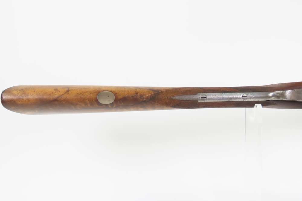 ENGRAVED British JAMES CARR & SONS Side x Side C&R HAMMERLESS 12 g. Shotgun-img-7
