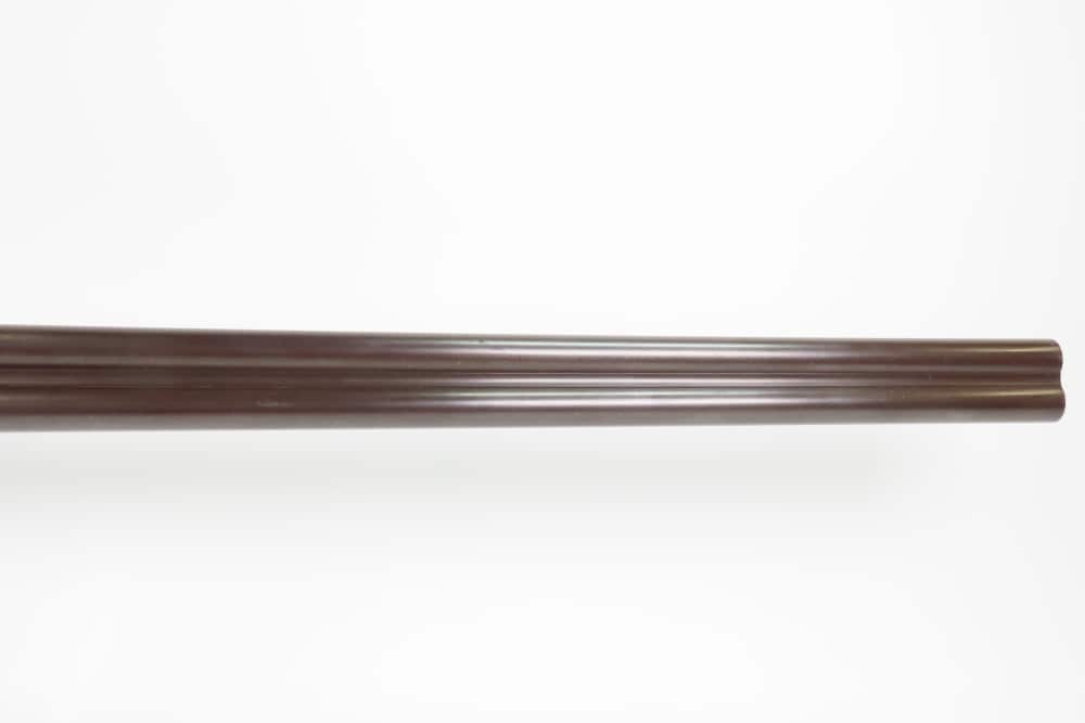 ENGRAVED British JAMES CARR & SONS Side x Side C&R HAMMERLESS 12 g. Shotgun-img-5