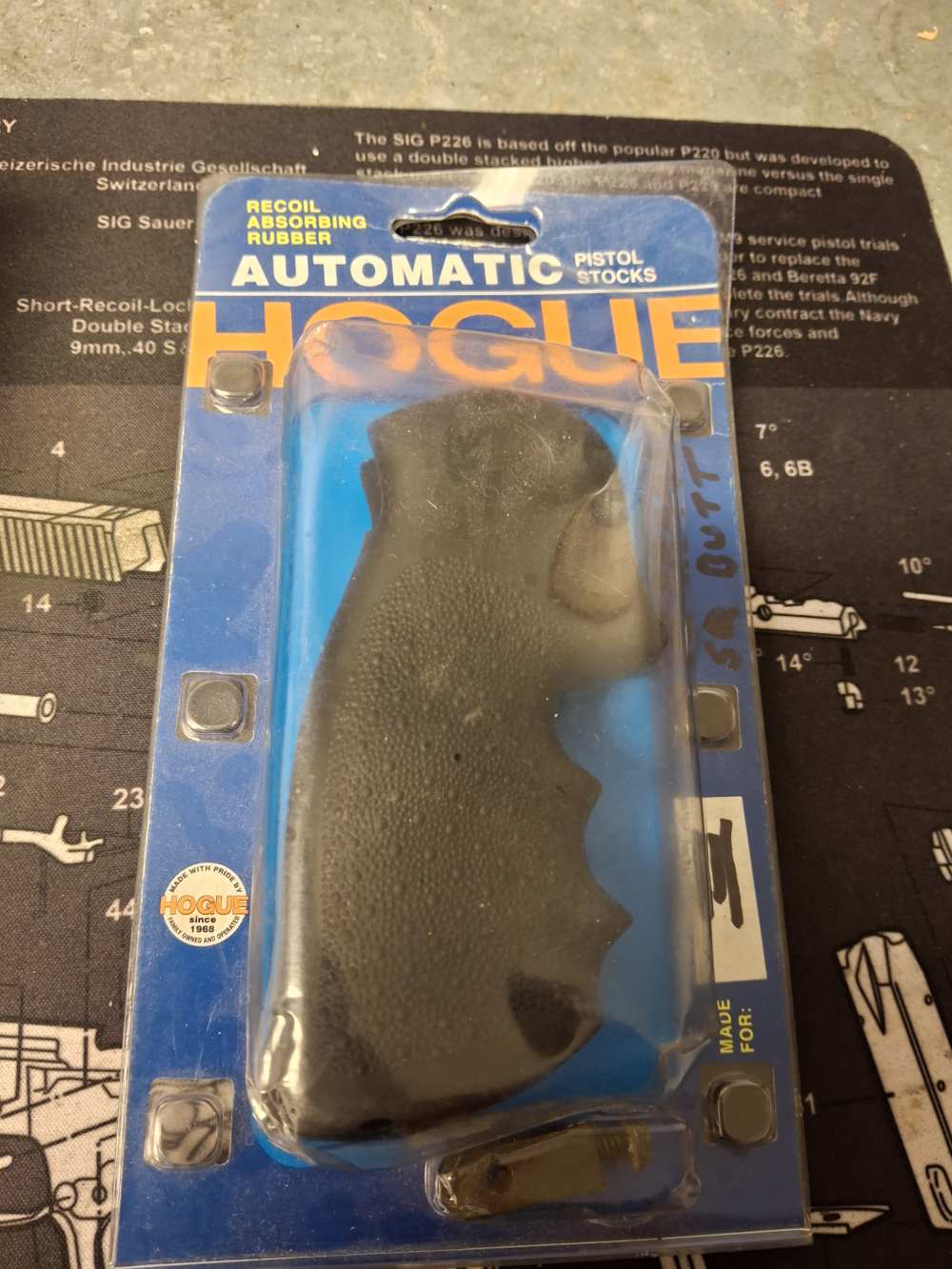 Hogue Rubber Grips Smith and Wesson N Frame Square Butt-img-0