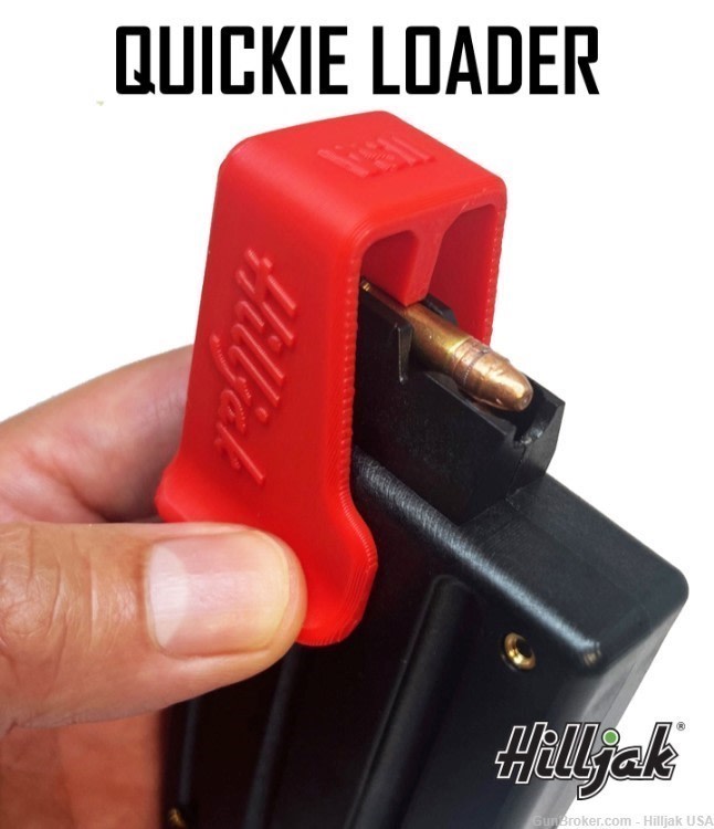 Magazine Speed Loader for CMMG Bravo 22LR magazines, Quickie Loader - Red-img-3