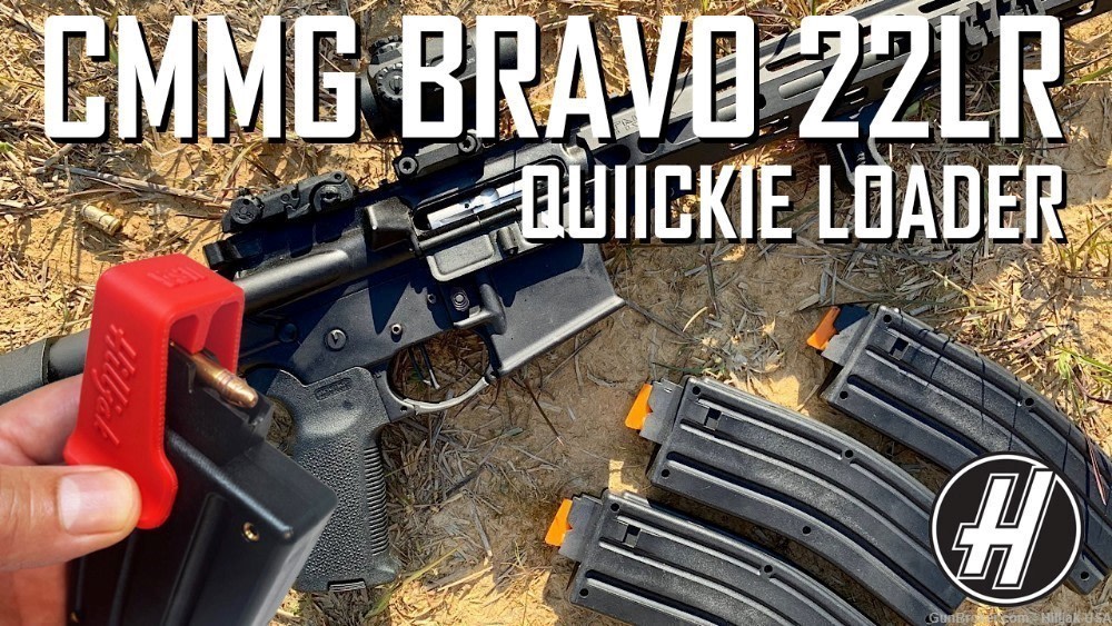Magazine Speed Loader for CMMG Bravo 22LR magazines, Quickie Loader - Red-img-4