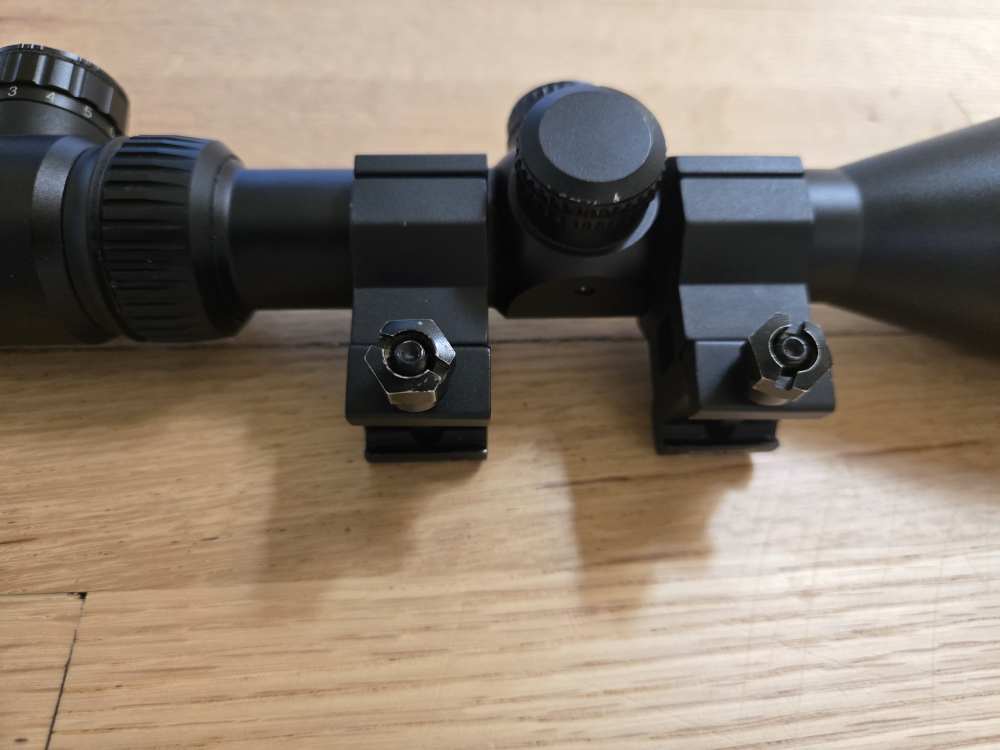 Vortex Crossfire II 3-12x56 w/ sun shield and 30mm rings-img-2