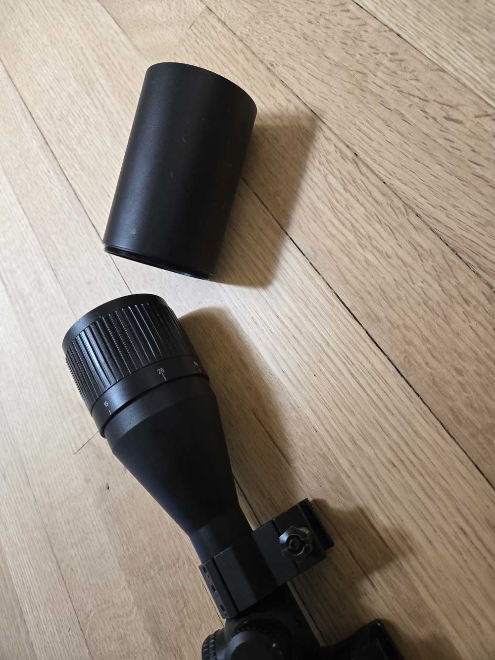 Vortex Crossfire II 3-12x56 w/ sun shield and 30mm rings-img-3
