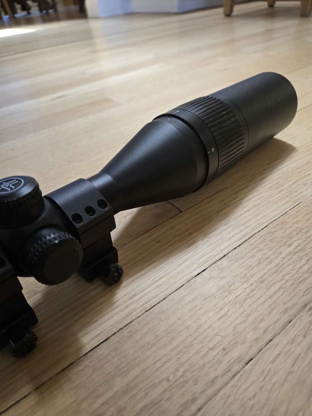 Vortex Crossfire II 3-12x56 w/ sun shield and 30mm rings-img-4