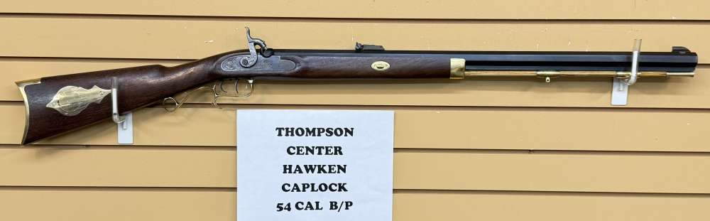 Thompson Center Hawken 54 caliber Big Bore Muzzle loader Percussion VG COND-img-0