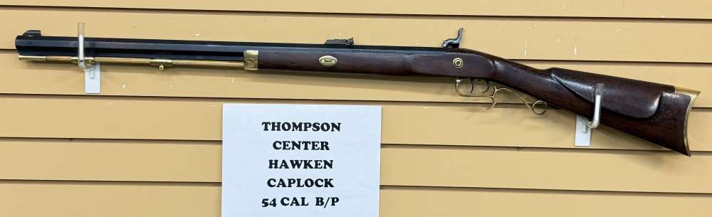 Thompson Center Hawken 54 caliber Big Bore Muzzle loader Percussion VG COND-img-1