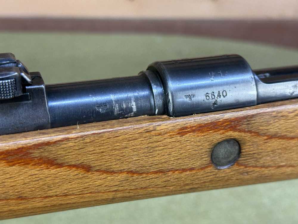 WW2 German JP Sauer K98 ce 42 8mm Mauser All Matching Duffel Cut Bringback-img-7