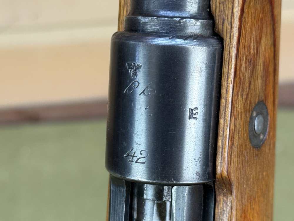 WW2 German JP Sauer K98 ce 42 8mm Mauser All Matching Duffel Cut Bringback-img-22