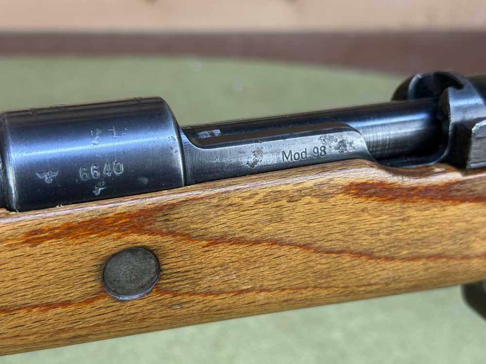 WW2 German JP Sauer K98 ce 42 8mm Mauser All Matching Duffel Cut Bringback-img-6