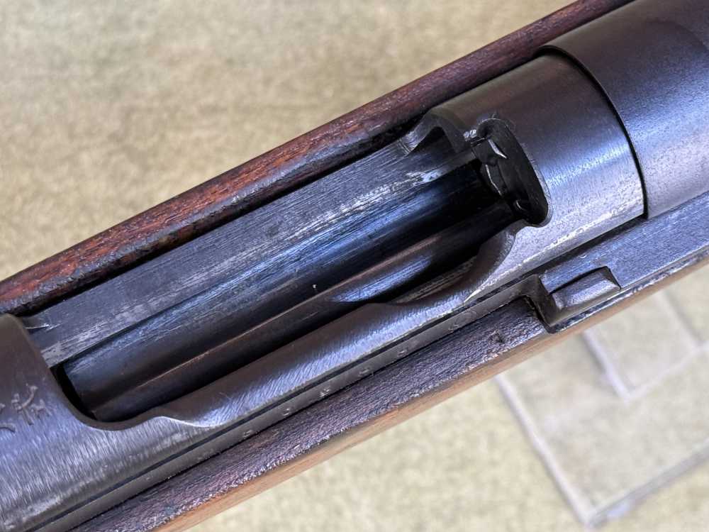 WW2 Japanese Type 38 Carbine All Matching Bolt & Dust Cover-img-15