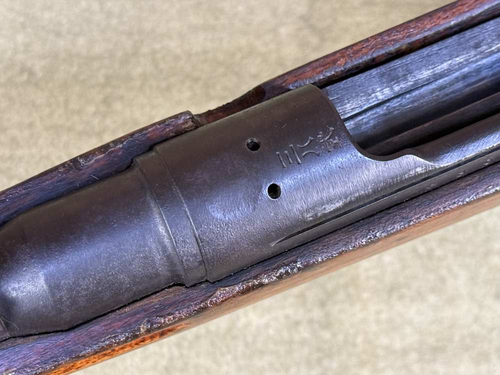 WW2 Japanese Type 38 Carbine All Matching Bolt & Dust Cover-img-14