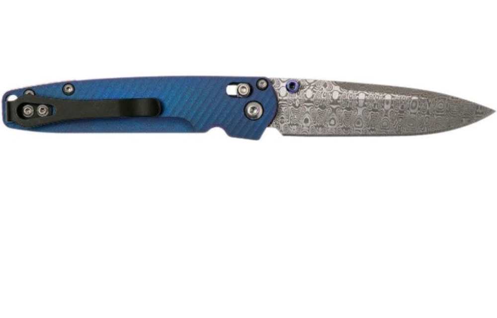 Benchmade Gold Class 485-171 Valet #1233 AXIS Manual Damasteel #F73-img-2