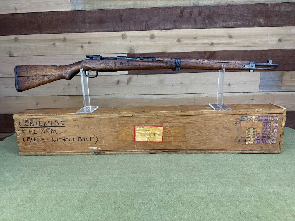 WW2 Japanese Arisaka Captured from Vietnam Bringback Crate-img-0