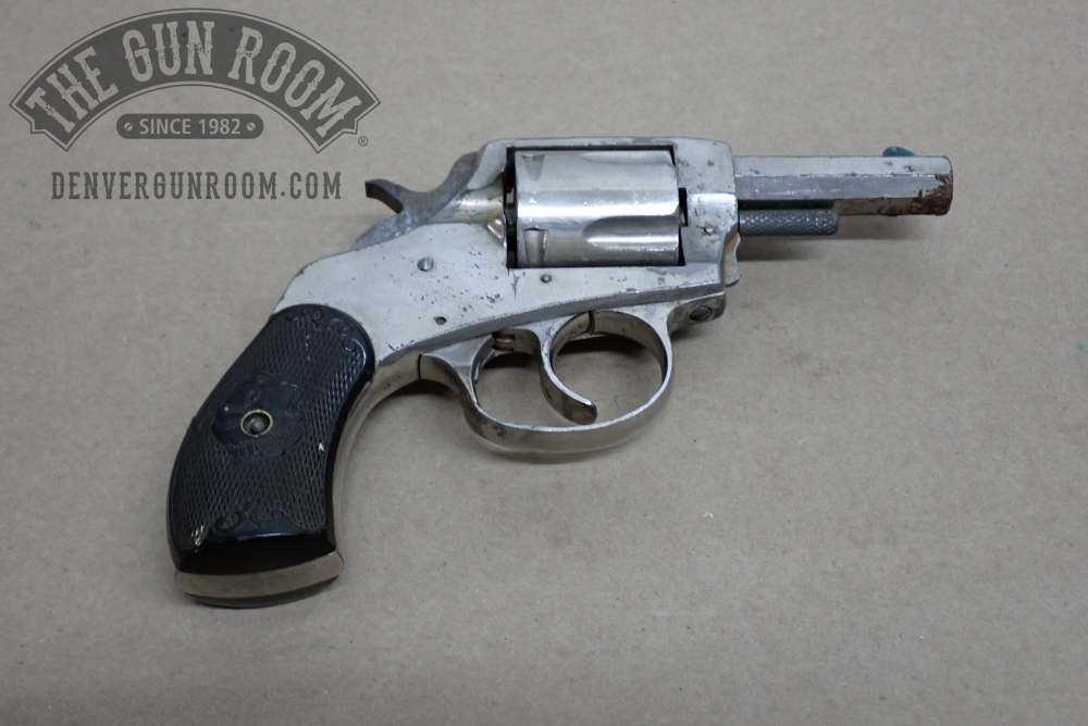 American Bulldog, 38, 5-shot revolver, significant rust on barrel, 2-1/2" b-img-1