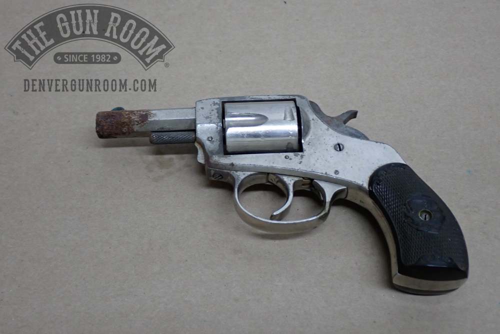 American Bulldog, 38, 5-shot revolver, significant rust on barrel, 2-1/2" b-img-0