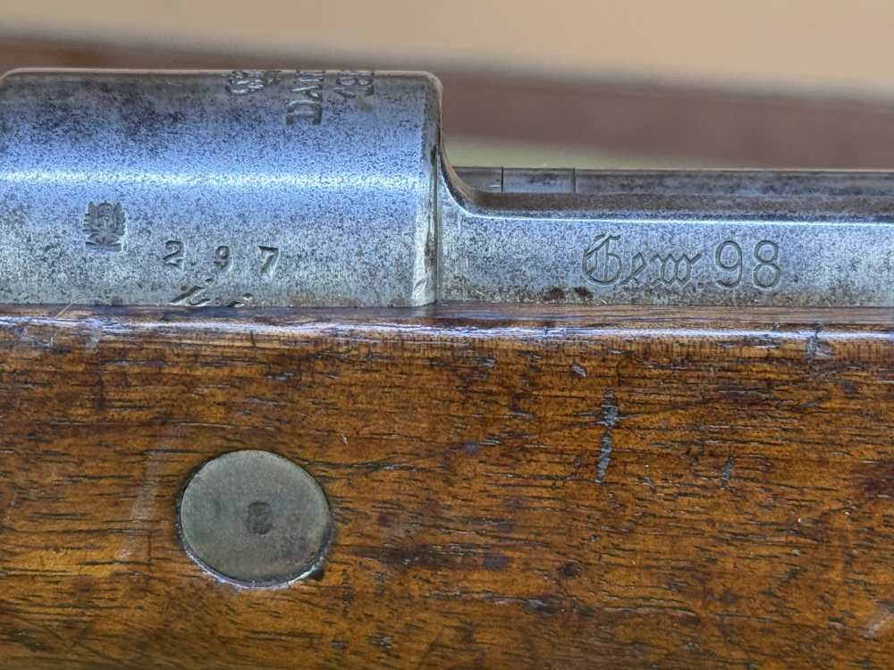 All Matching WW1 German Navy Marked Gewehr 98 Danzig 1916 Gew Kar-img-18