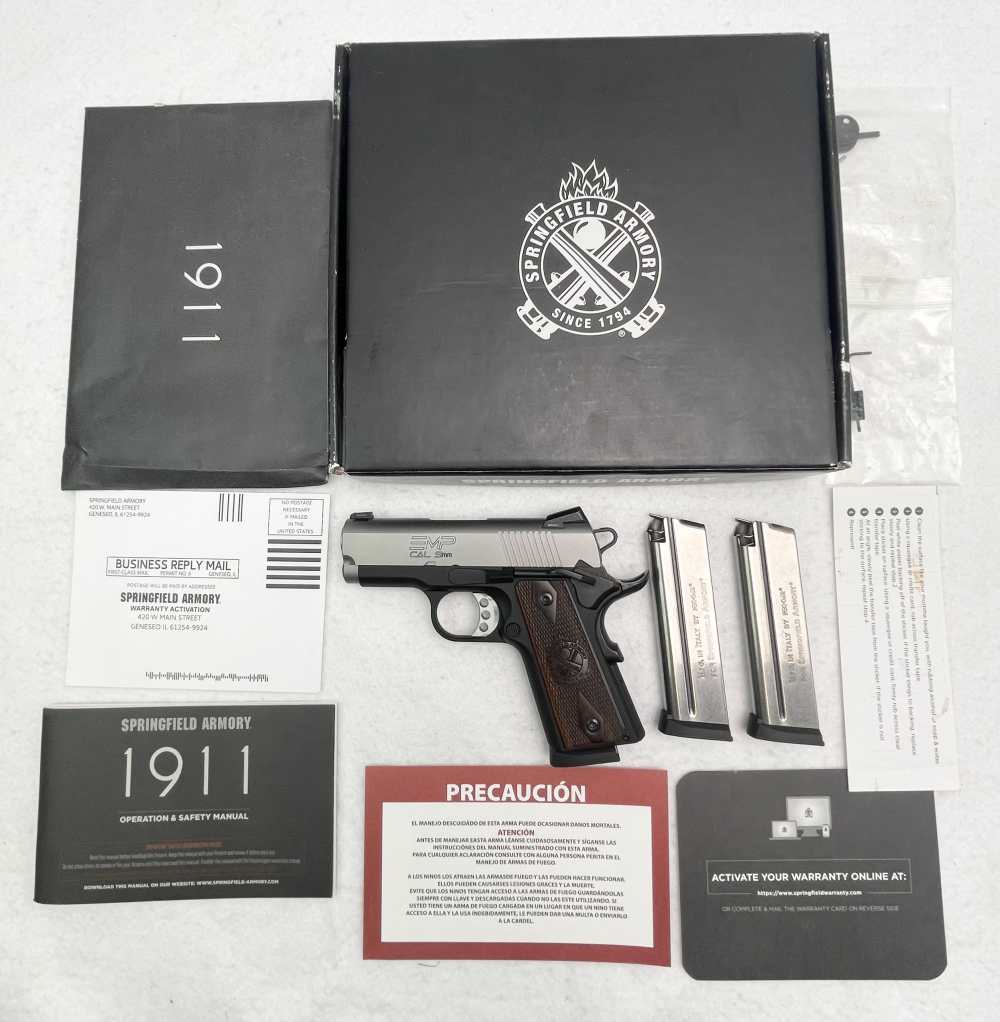 Springfield Armory EMP 9mm semi auto pistol CA OK!! 3-mags-img-0