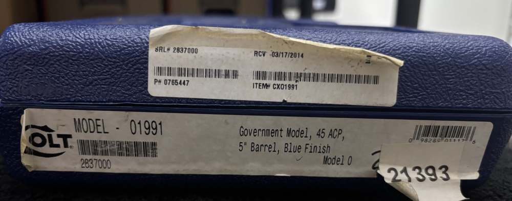 COLT 1911 GOVERNMENT MODEL .45ACP-img-9