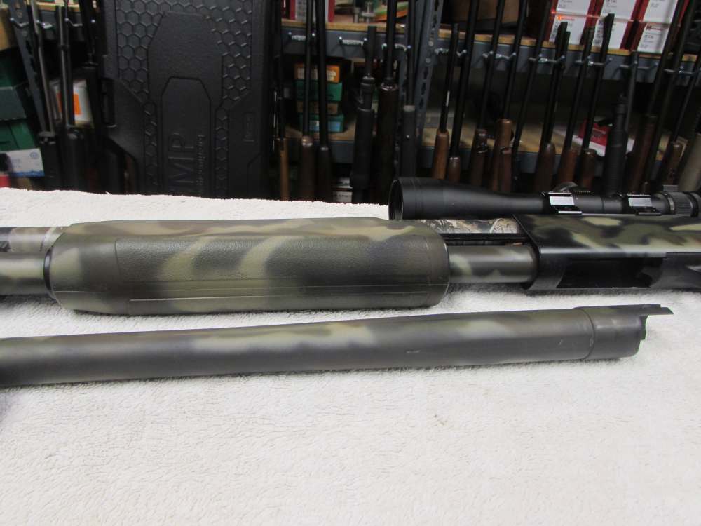 Mossberg 835 12 Ga 3" mag 24" rifle bbl for deer and 24" Turkey bbl & scope-img-30