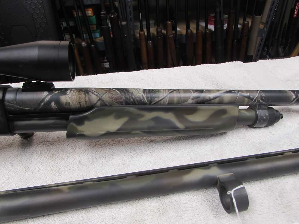 Mossberg 835 12 Ga 3" mag 24" rifle bbl for deer and 24" Turkey bbl & scope-img-5