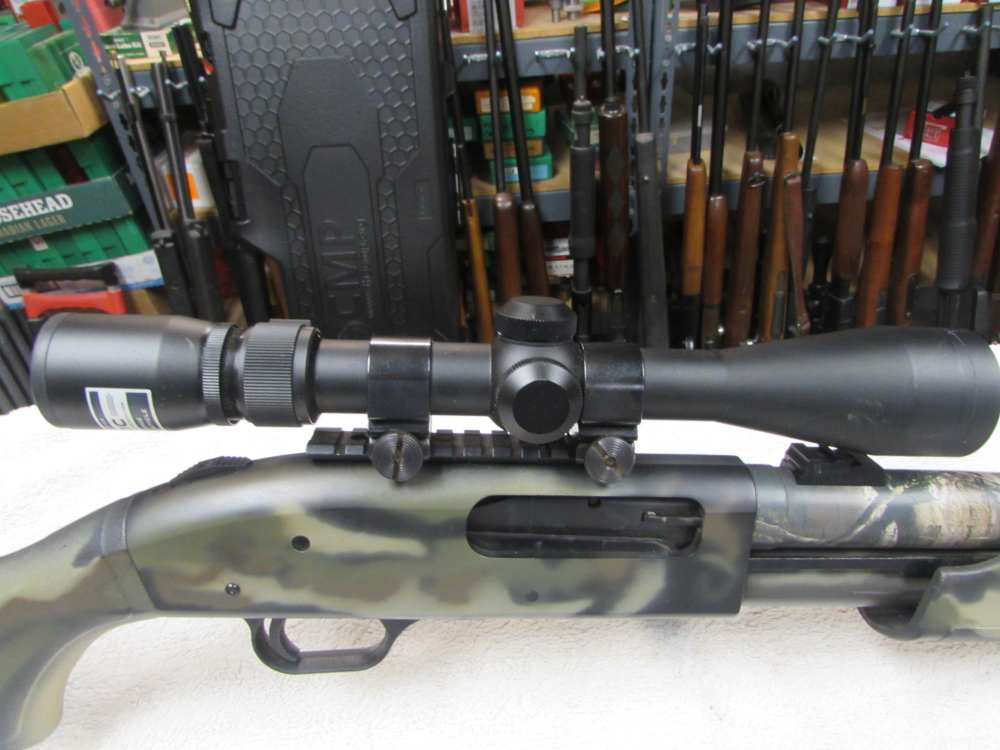 Mossberg 835 12 Ga 3" mag 24" rifle bbl for deer and 24" Turkey bbl & scope-img-4