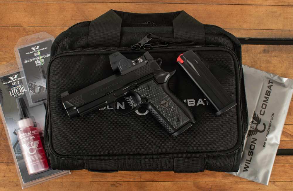Wilson Combat EDC X9 2.0 9mm – VFI SERIES, BLACK EDITION, SRO, USED-img-0