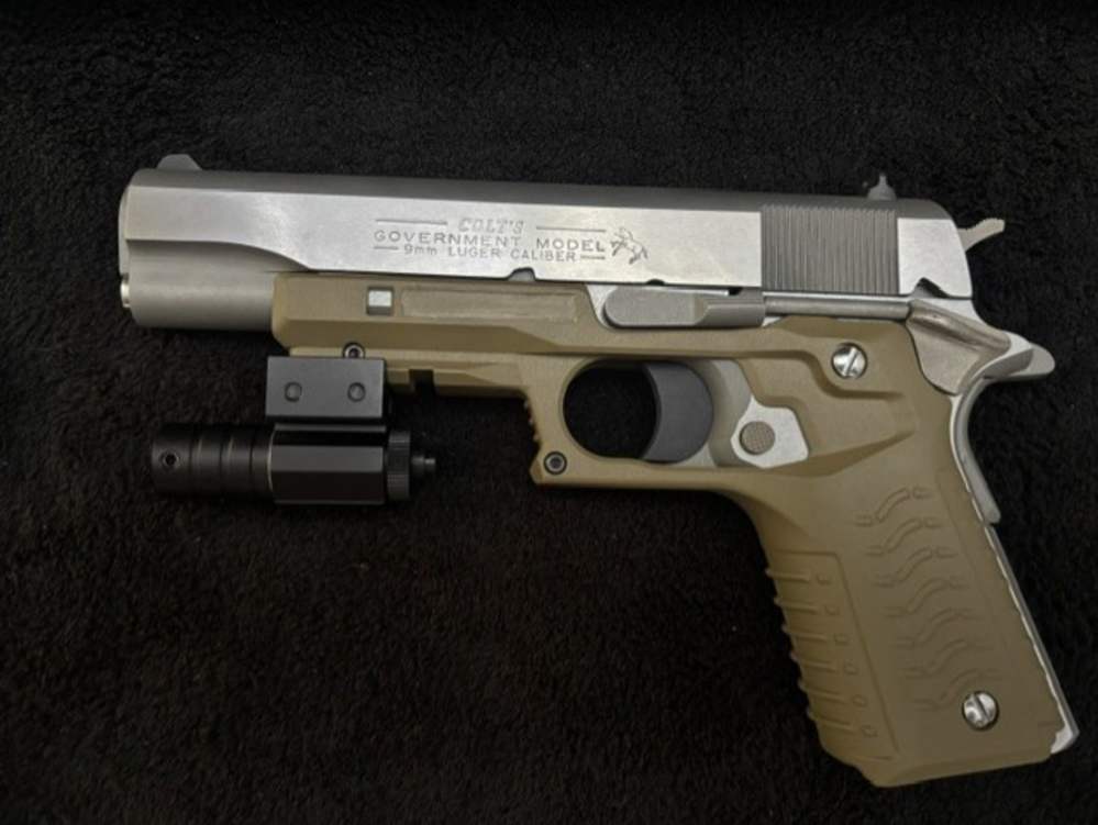 Colt government 1911 model stainless steel 9mm-img-4