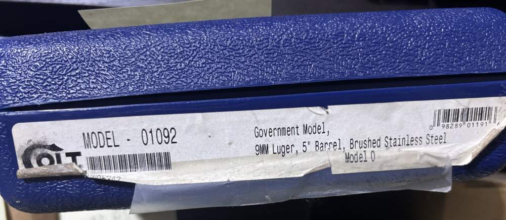 Colt government 1911 model stainless steel 9mm-img-14