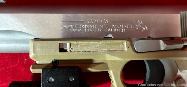 Colt government 1911 model stainless steel 9mm-img-8