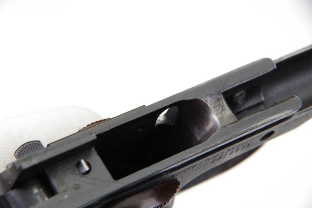 All Original 1943 Remington-Rand 1911A1 45 ACP 5'' Parkerized 96%-img-29