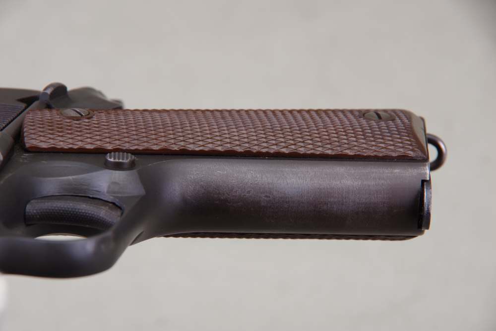 All Original 1943 Remington-Rand 1911A1 45 ACP 5'' Parkerized 96%-img-20
