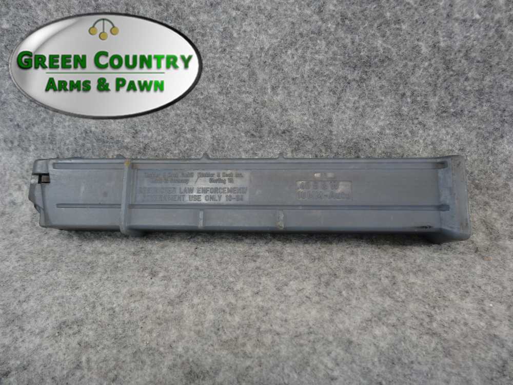Hk MP5 10MM 30RD MAGAZINE - GREY LE MARKED-img-0