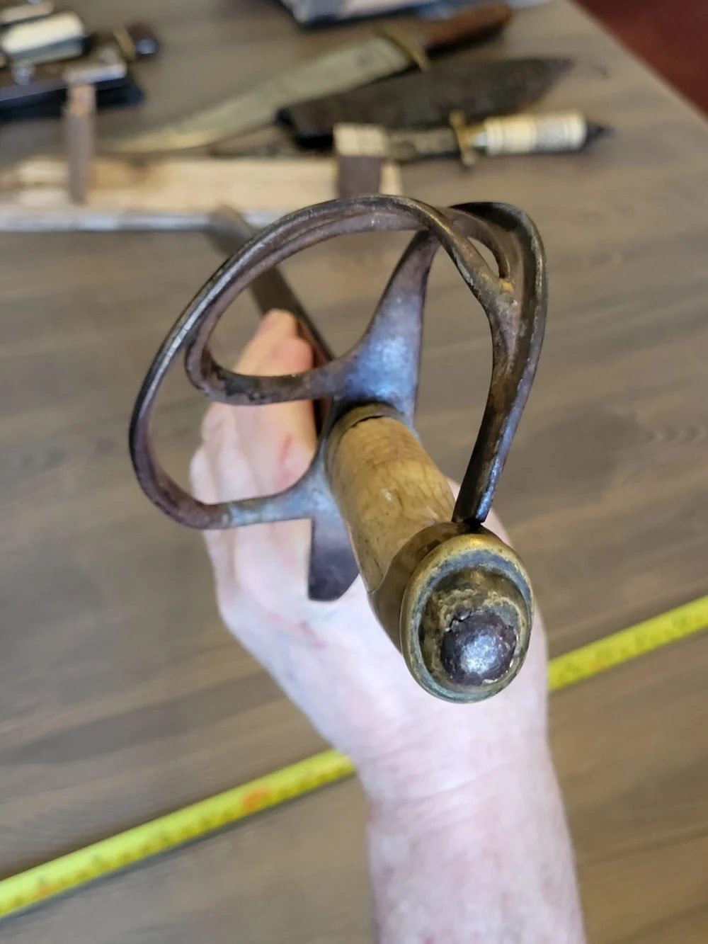 Civil War Bone Handle Sword/Saber-Likely Confederate-img-1