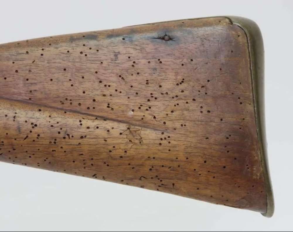 Original India Pattern Brown Bess Flintlock Musket-img-9